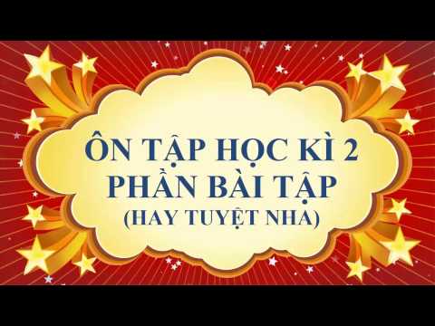 Video Hóa học lớp 8 - Ôn tập học kì 2 - Phần bài tập ( hay... - youtube