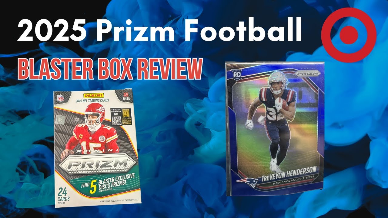 2025 Prizm Football Target Blaster Box Review