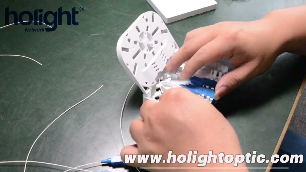 HFP8005 Fiber Optic Faceplate Installation
