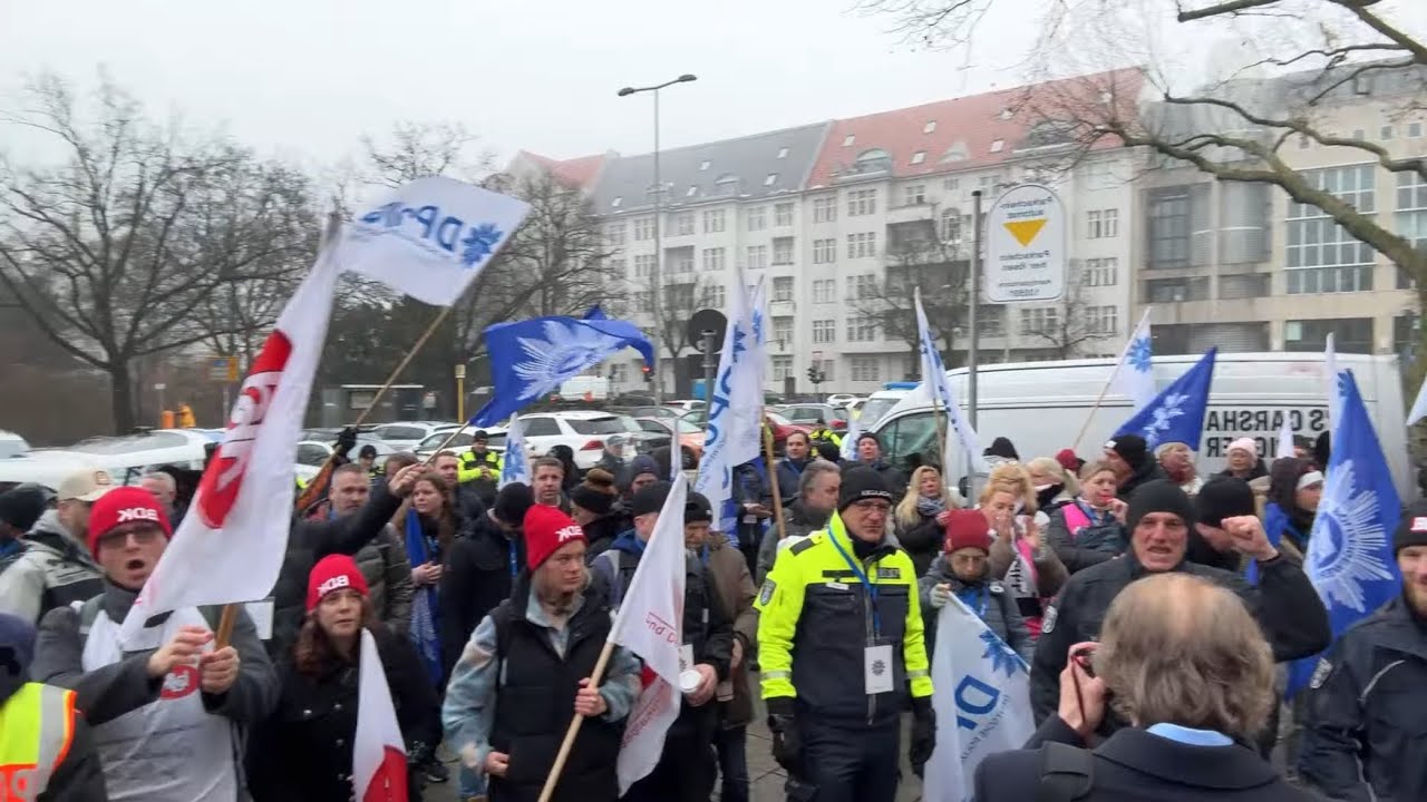 Polizei Demo Berlin 15.01.26