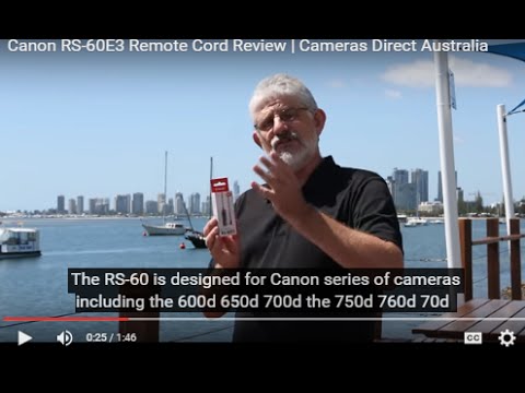 Canon RS-60E3 Remote Cord Review | Cameras Direct Australia