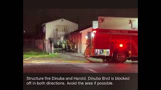 Structure fire