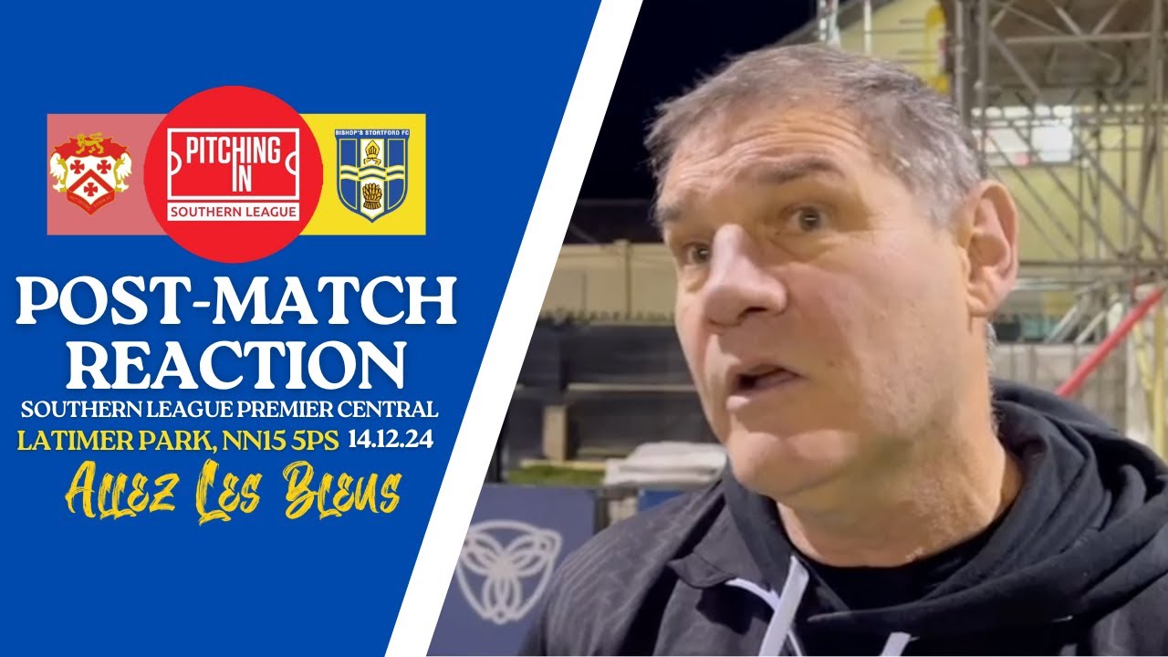 Post-Match Reaction: vs Kettering Town FC (A - SLPC) | With Steve Castle