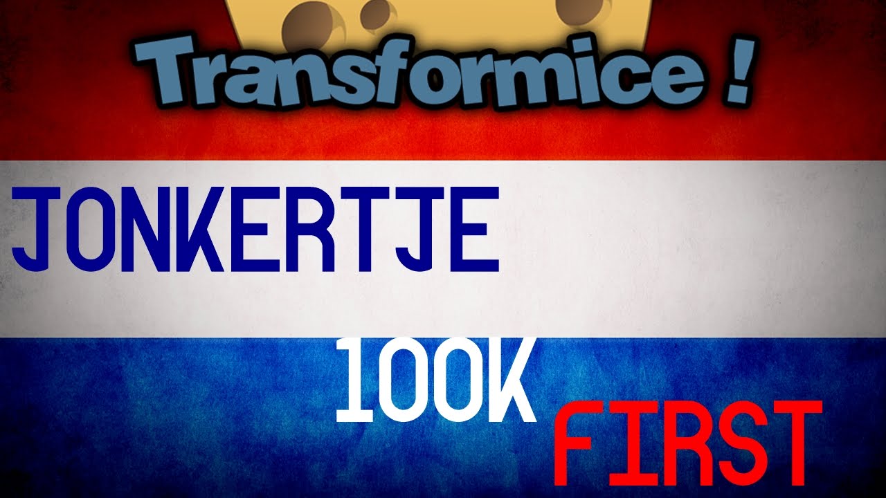 Transformice - Jonkertje 100k de First + 200 Ratos
