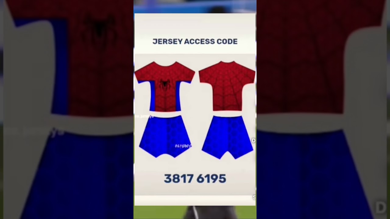 VRFS jersey codes 