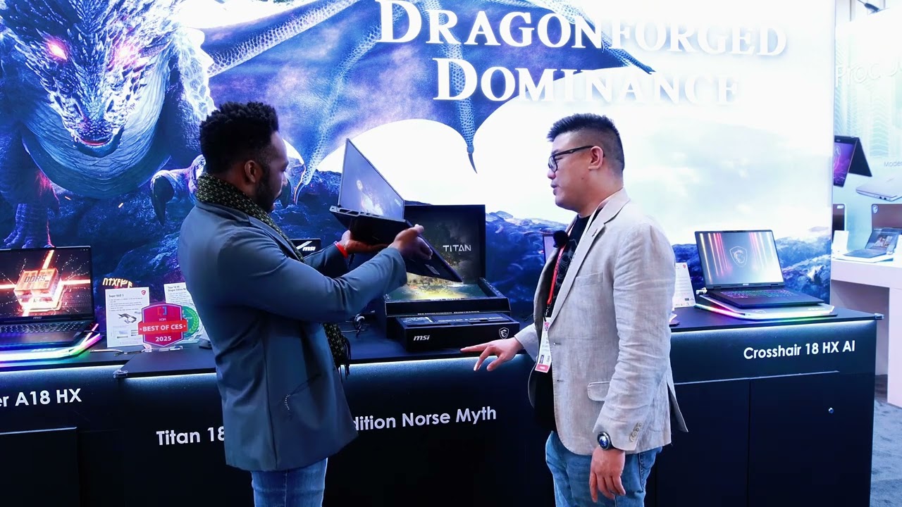 Titan 18 HX Dragon Edition Norse Myth | The baddest laptop out