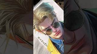 nanami drawing from jujutsu kaisen #nanami #anime #animedrawing #art #ytshorts