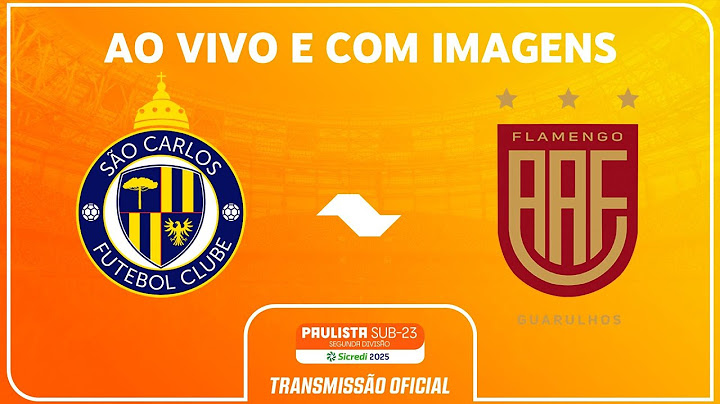 JOGO COMPLETO: SÃO CARLOS X AA FLAMENGO | RODADA 6 | PAULISTA SUB-23 2ª DIVISÃO SICREDI 2025