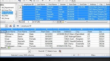 LibreOffice Base (89) Create CSV files