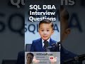 SQL DBA Interview Question: How do you secure your databases? #database  #sqlinterview #sql