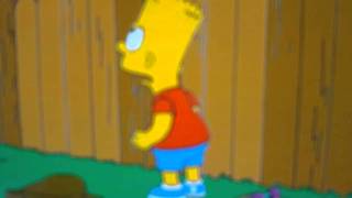 Bart Shows His To The Camera In Slow Motion.