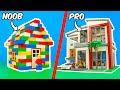 LEGO NOOB vs PRO House!!