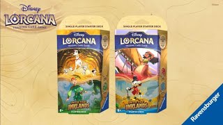 Unboxing the Peter Pan & 101 Dalmatians Starter Deck | Lorcana Into the Inklands