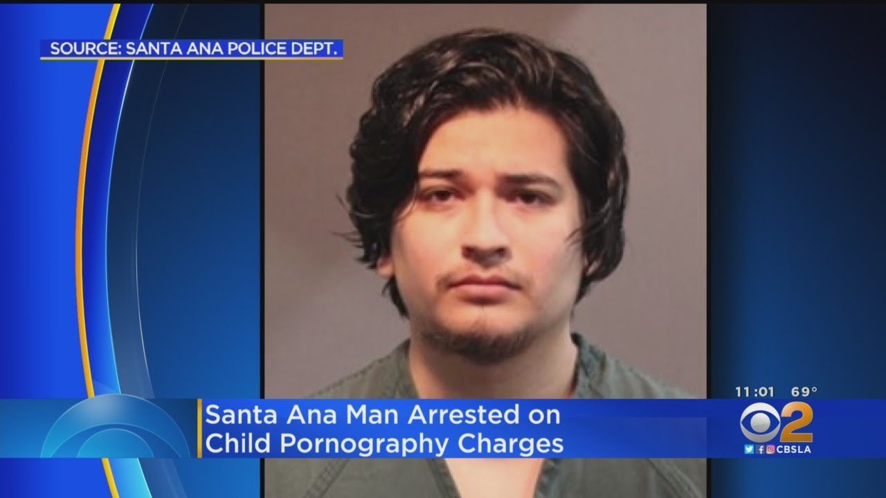 Santa Ana Man Arrested On Child Pornography Charges - YouTube