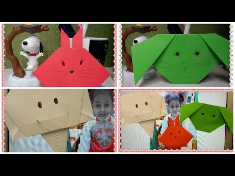 ورقيات 1 لوقت ممتع مع اطفالكم - paper origami
