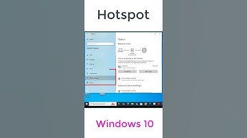 How to Create Wifi Hotspot in Windows 10| #hotspot #mobile