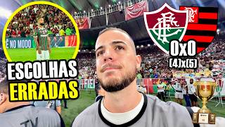 FLU PERDE TÍTULO NOS PÊNALTIS! Fluminense 0x0 Flamengo - VLOG DIRETO DO CAMPO | Cariocão 2026