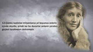 Virginia Woolf Hayatı - Eserleri - İlham Veren 25 Sözü