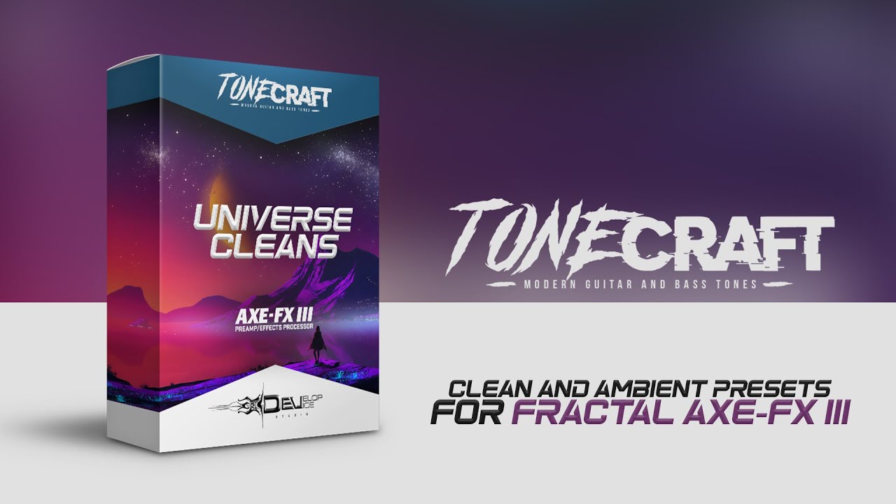 Universe Cleans for Fractal Axe-Fx III - FREE PRESET - Sound Demo Video