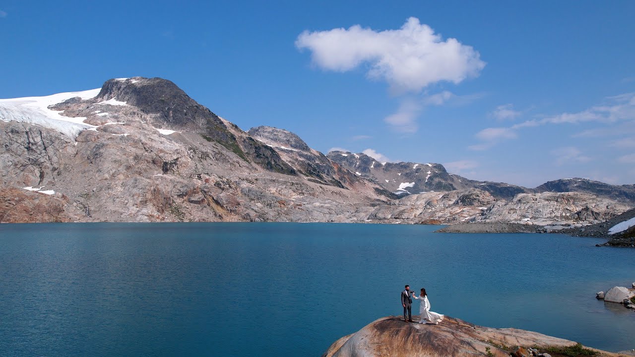 Ipsoot Helicopter Elopement | Lisa + Brandon | Highlight