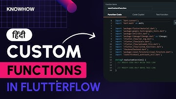Custom Functions in FlutterFlow  | No Code Development