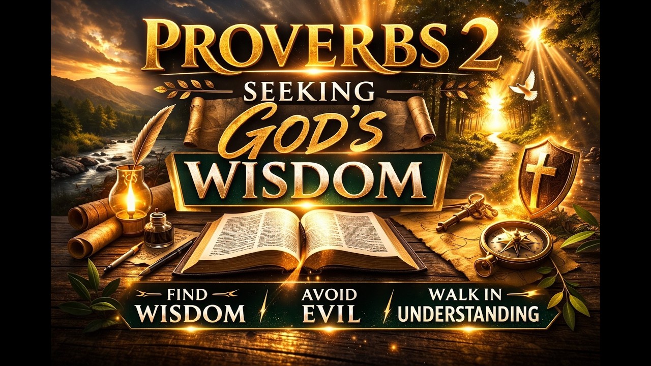 BIBLE READING | Proverbs Chapter 2 - The Reward of Seeking Gods Wisdom