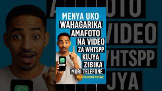 Menya Uko Wahagarika Amafoto Na Video Za Whatsapp Kujya Zibika Muri Telefone Yawe