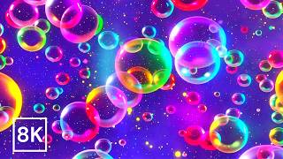 Neon Soap Bubbles & Relaxing Ambient Music – 5 Hours of Colorful Calm for Sleep & Study screenshot 2