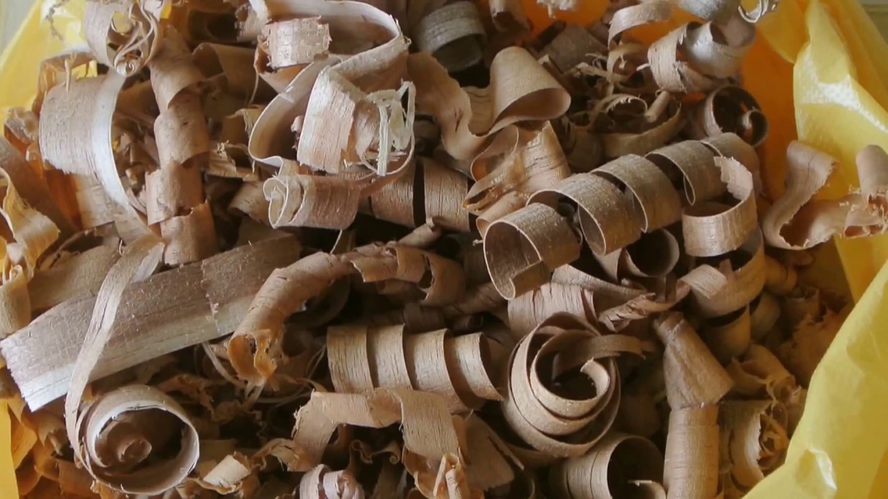 Best out of Waste Wood Shavings Flower vase YouTube