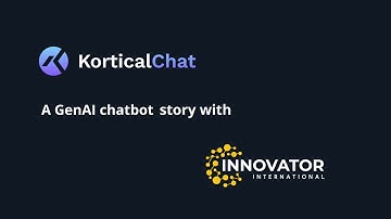 KorticalChat AI chatbot - Innovator International customer support case study