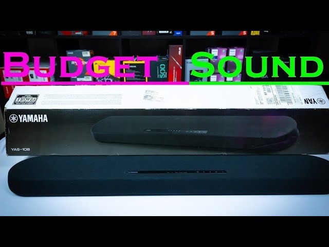 Yamaha YAS-108 Sound Bar Review ( Sound For The Budget)