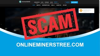 Onlineminerstree.com SCAM
