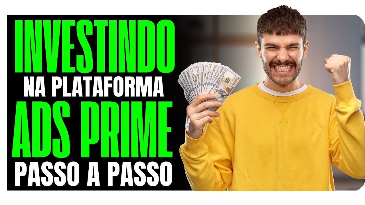 NÃO PERDI TEMPO e INVESTI ALTO na Plataforma de Tarefas - ADS PRIME! 🤑 ...