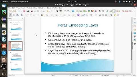 Embedding Layer - Keras