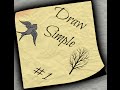 Draw simple 1 rose