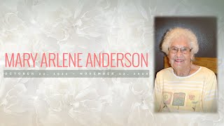 Mary Anderson Graveside Service