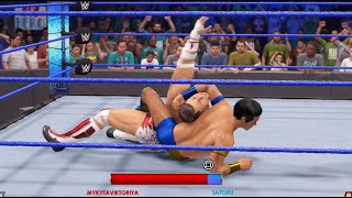 WWE 2K22 - Satoru in trouble : Submission and pin ! Male Fighting / Wrestling