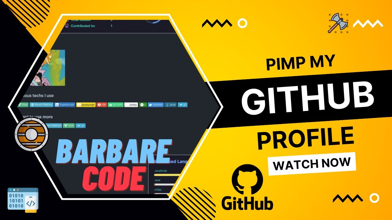 Pimp your Github profile :) - YouTube