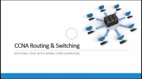66-Routing  IPv6 With RIPng & OSPFv3 & EIGRPv6 & ACLs  Configuration & WAN Technologles