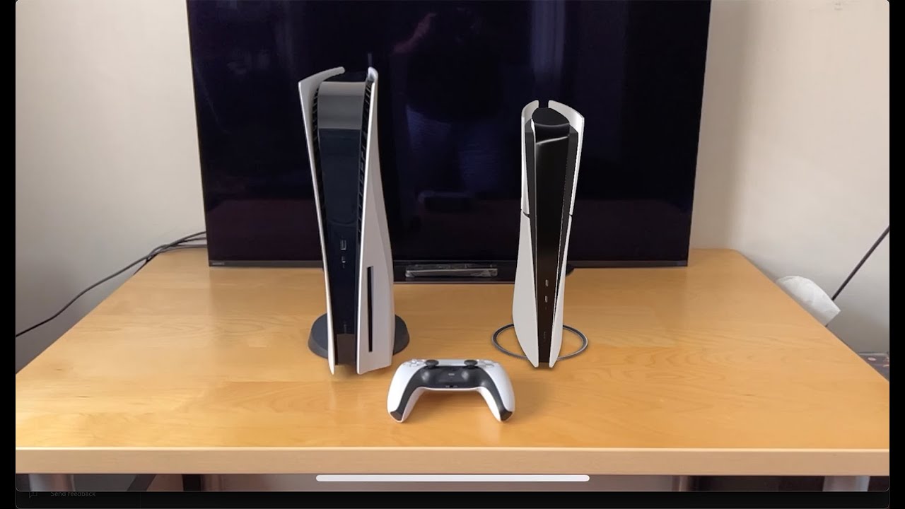 Here's A Rough Look At PS5 Slim Size Compared To The Original PS5