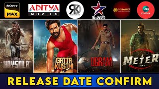 5 Upcoming New South Hindi Dubbed Movies | Release Update | Gatta Kusthi  | Ugram | Meter