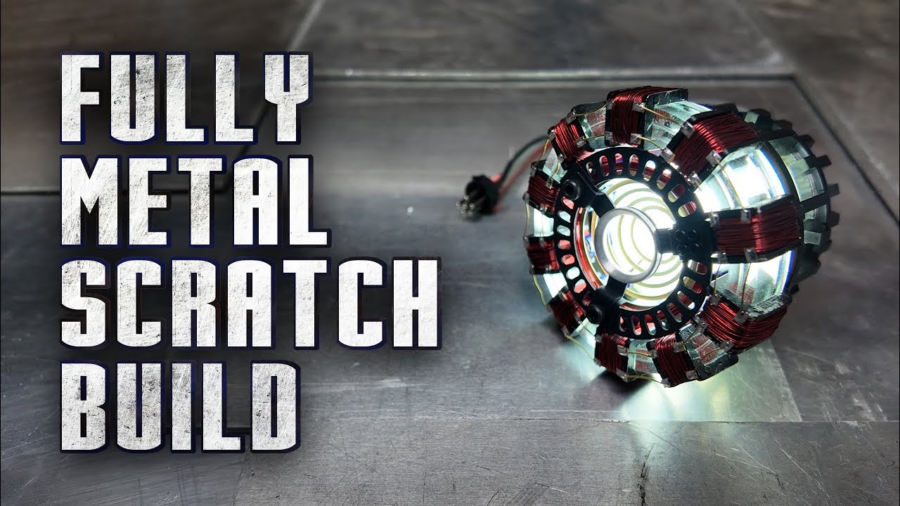 Full Metal Old School Scratch Build | ARC REACTOR Replica