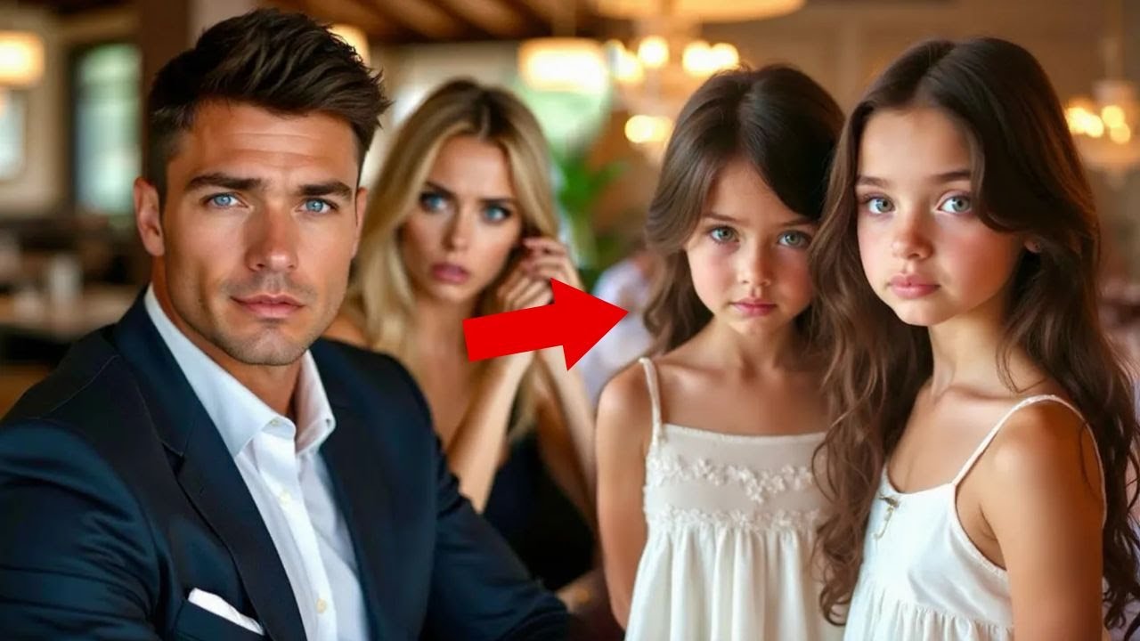 Il milionario CEO cenava con la sua fidanzata quando due bambine dissero: “Sei il nostro papà!!”