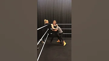 Beth Phoenix Natalya Train With Candice LaRae Shorts Wwe Raw Wrestlemania 