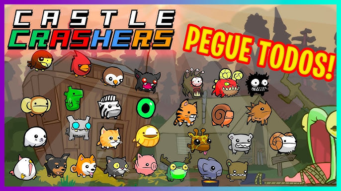 Castle Crashers Remastered - Como Desbloquear todos os personagens ? - Como  Liberar personagens? 