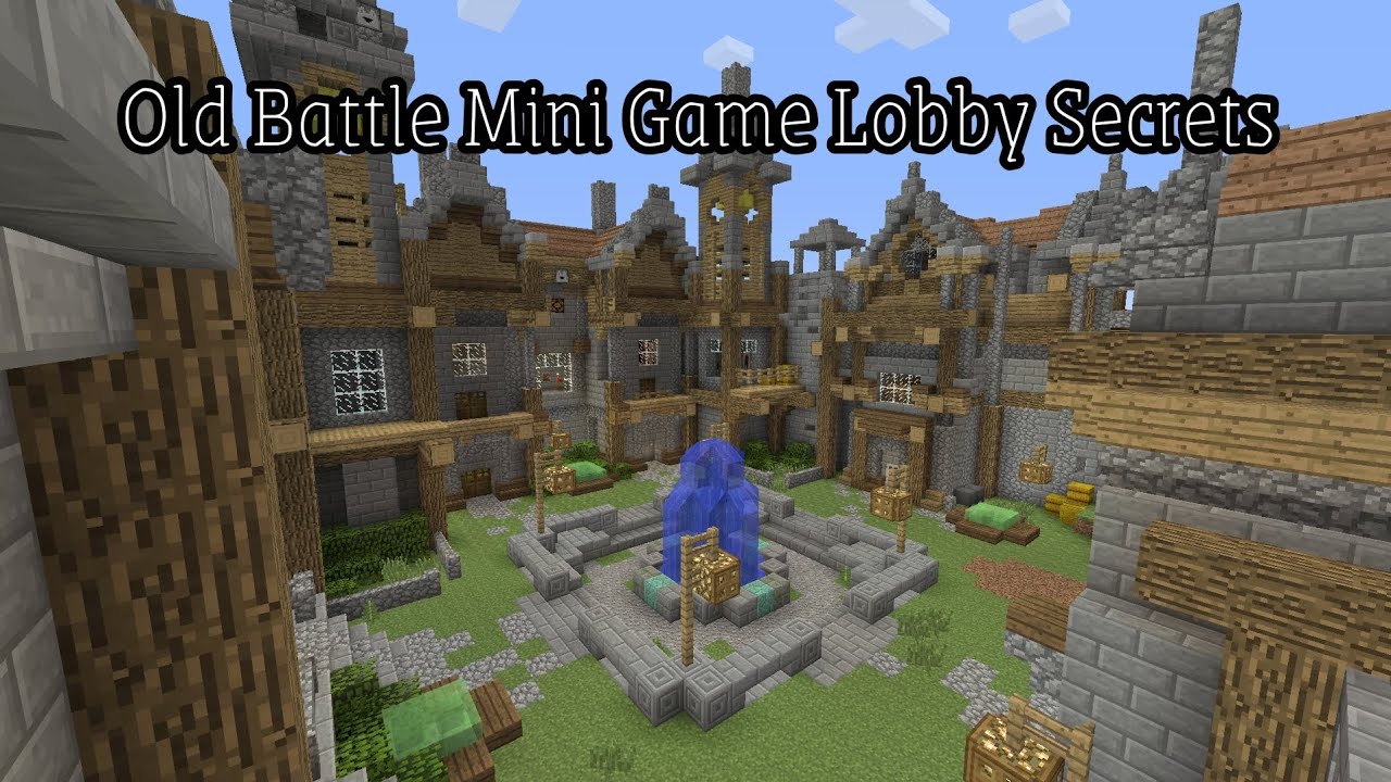 Minecraft: Xbox One Edition | Old Battle Mini Game Lobby Secrets [Xbox Series X]