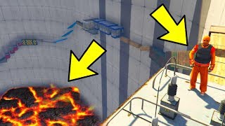 GTA 5 Online - FLOOR IS LAVA PARKOUR !? GTA 5 Online - FLOOR IS LAVA PARKOUR !?