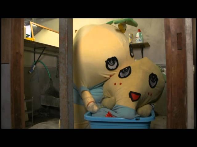 ふなっしー1号 メンテナンス中 - YouTube