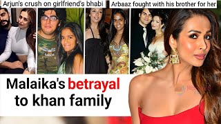 How Malaika Arora Betrayed Her Loyal Husband & Sister In Law Why Salman Khan Always Hated Malaika?