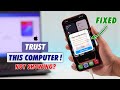 Fix: Trust This Computer Not Showing on iPhone 17 Pro Max!
